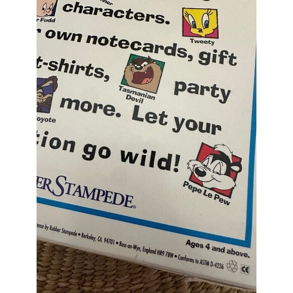 Looney Tunes rubber stamp kit - Picture 6 of 10